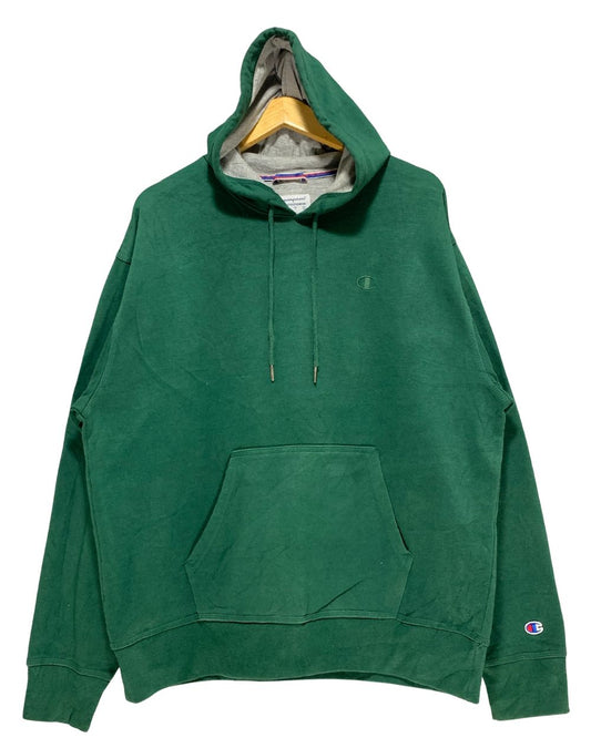 Champion Green For Men Hoodie L