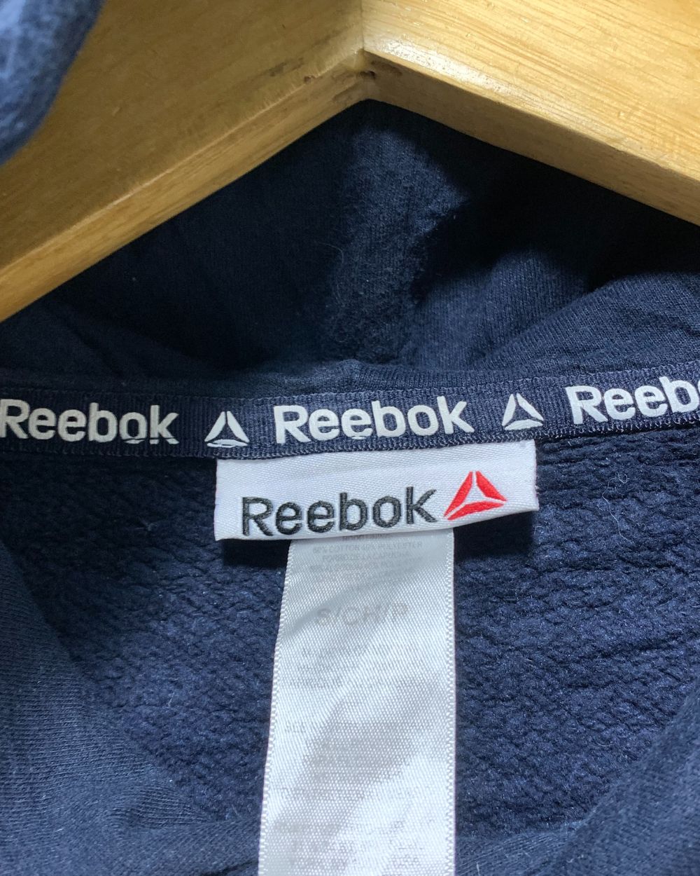 Reebok Blue For Men Hoodie S