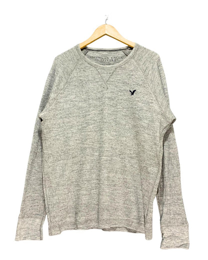 American Eagle Gray For Men Sweatshirt L