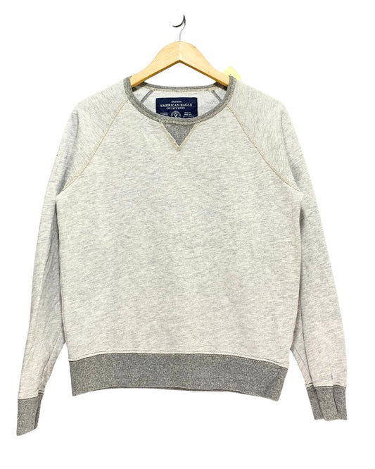 American Eagle Gray For Men Sweatshirt X S