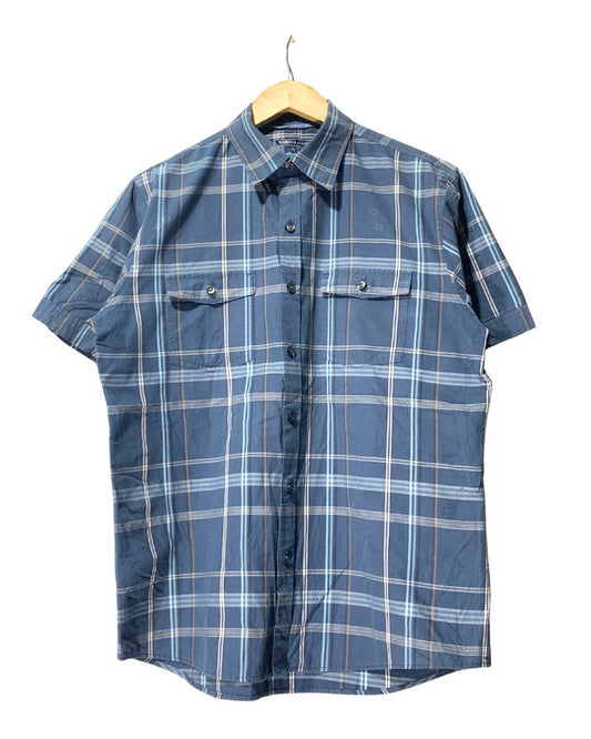 Van Heusen Gray Cotton Shirt For Men