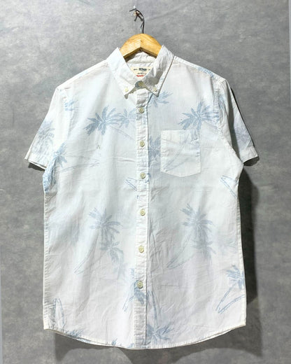 Urban White  Cotton Shirt For Men