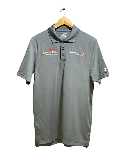 Under Armour Gray Polo T Shirt For Men Medium | Preloved Labels