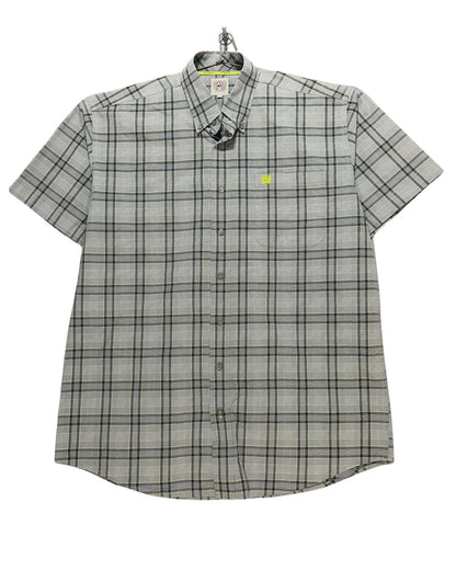 Cinch Gray Cotton Shirt For Men XX Large