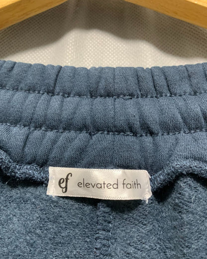 Elevated Faith Blue Winter Trouser For Men M