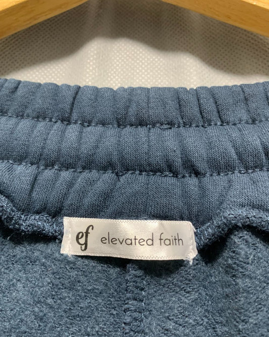 Elevated Faith Blue Winter Trouser For Men M