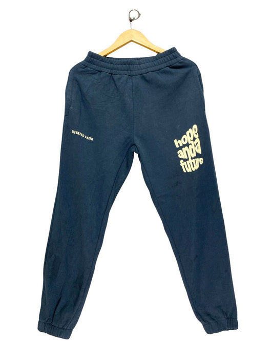 Elevated Faith Blue Winter Trouser For Men M