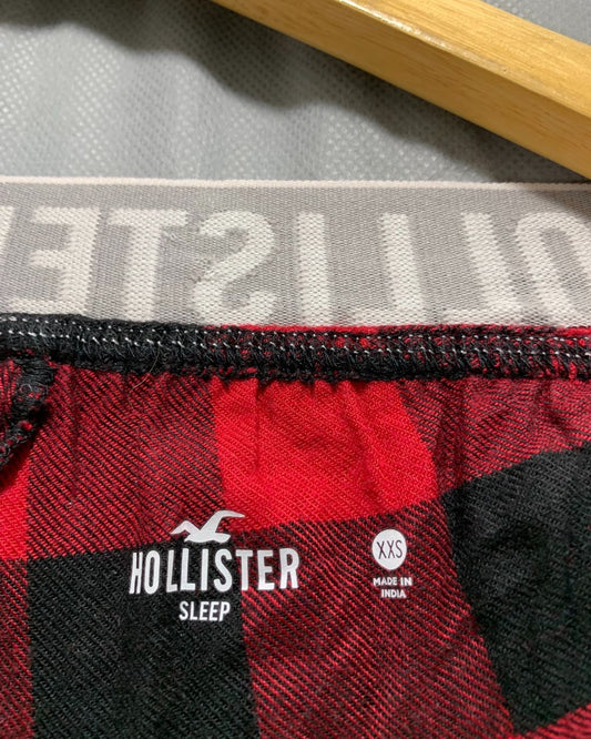Hollister Red Winter Trouser For Men XL