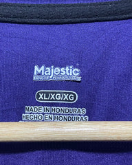 Majestic Purple Sports T Shirt For Men XL