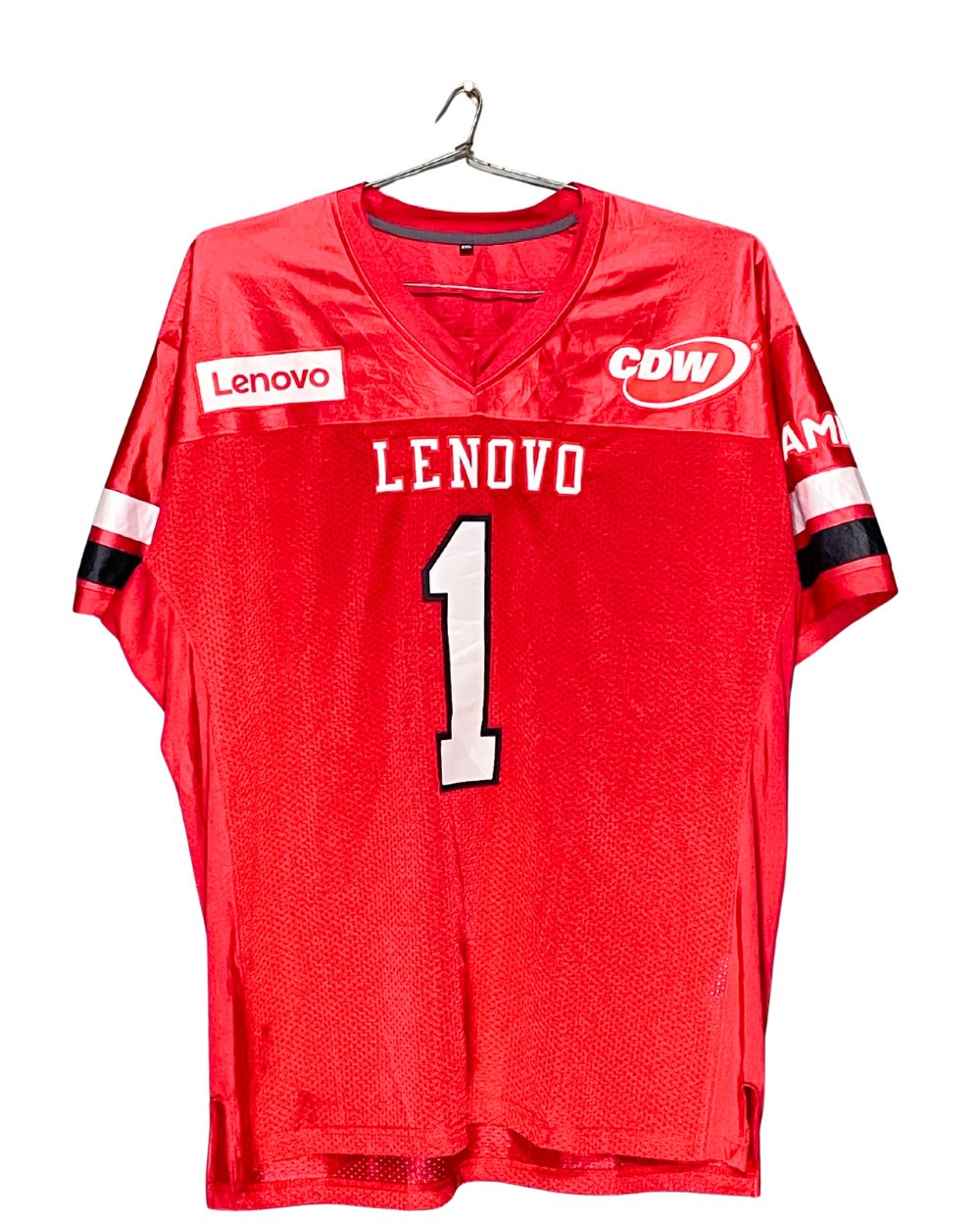 Lenovo Red Sports T Shirt For Men 3XL