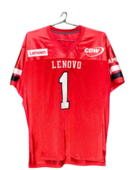 Lenovo Red Sports T Shirt For Men 3XL