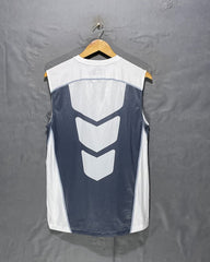 Fila White Sports T Shirt For Men Medium