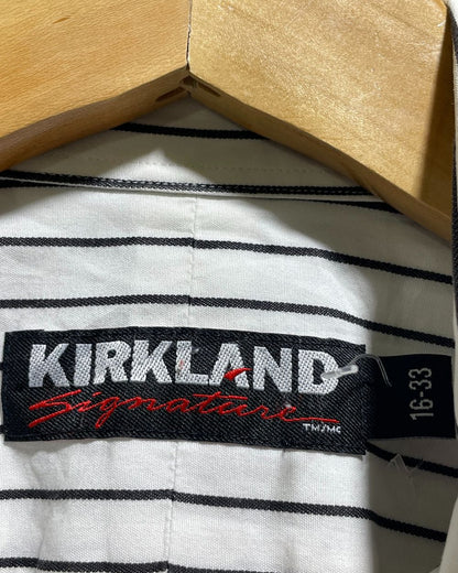 Kirkland White Cotton Shirt For Men XL | Preloved Labels