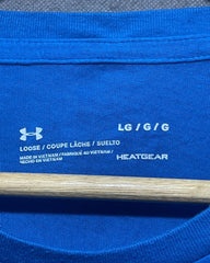 Under Armour Blue Sports T Shirt For Men L