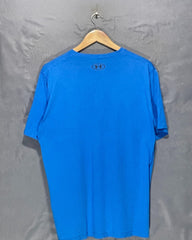 Under Armour Blue Sports T Shirt For Men L
