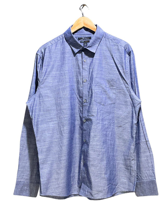 Marc Anthony Blue Cotton Shirt For Men L | Preloved Labels
