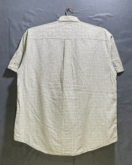 Nautica Yellow Cotton Shirt For Men XL