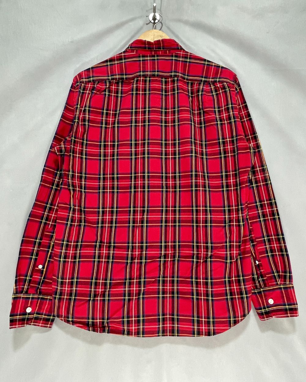 J.Crew Red Cotton Shirt For Men Medium