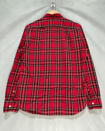 J.Crew Red Cotton Shirt For Men Medium