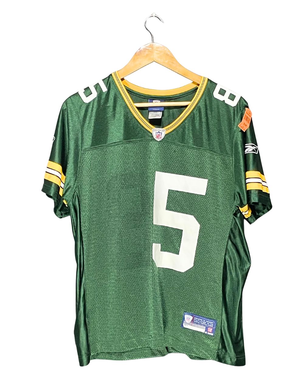 NFL Green Sports T Shirt For Men L