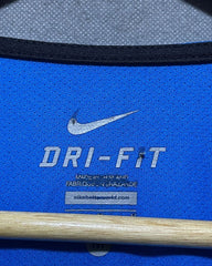 Nike Blue Sports Vest T Shirt For Men Medium