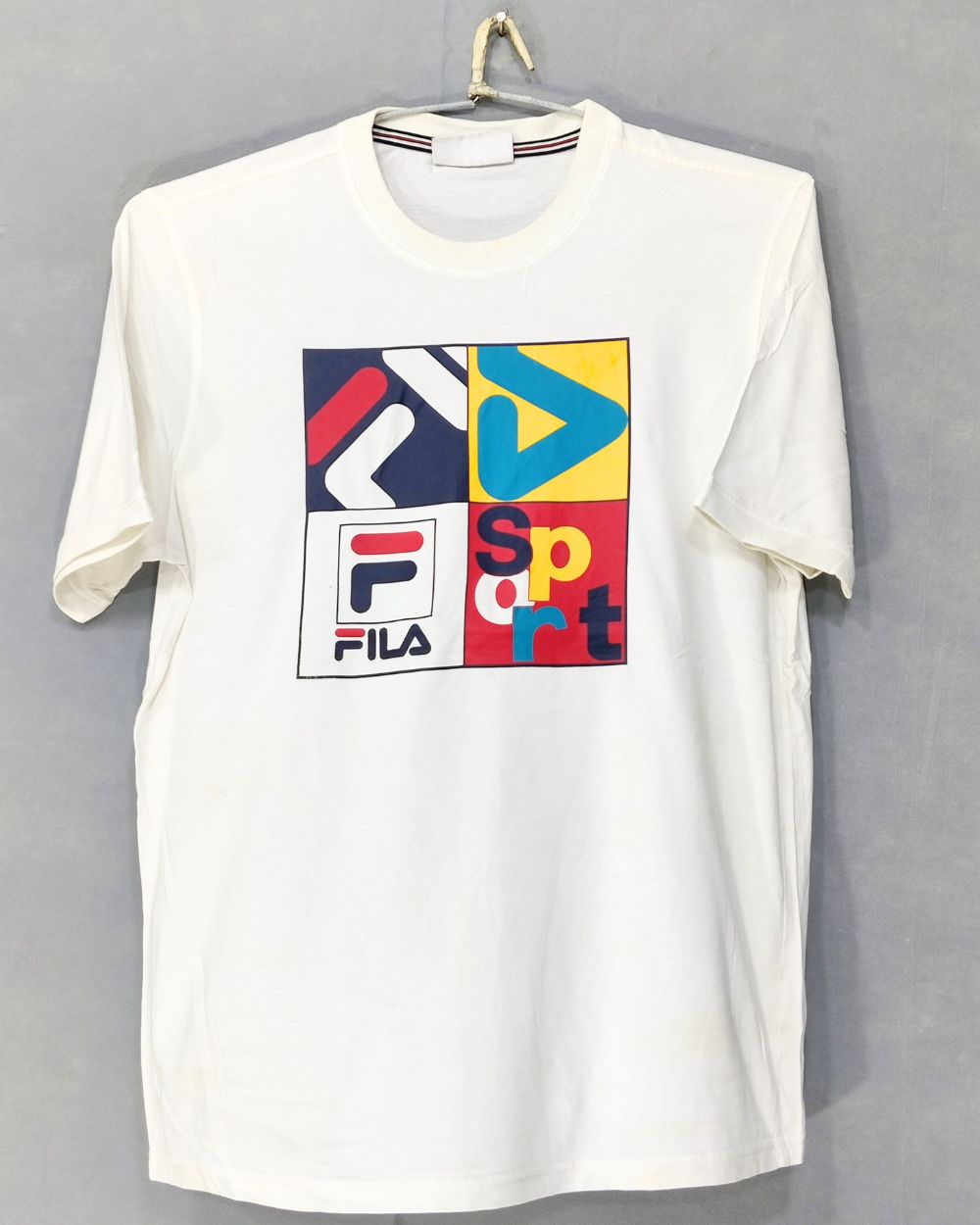 Fila Branded Original Cotton T Shirt For Men