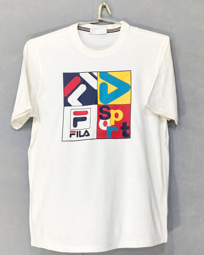 Fila Branded Original Cotton T Shirt For Men