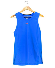 Nike Blue Sports Vest T Shirt For Men Medium