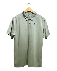 Nike Dusty Green Sport Polo T Shirt For Men Small