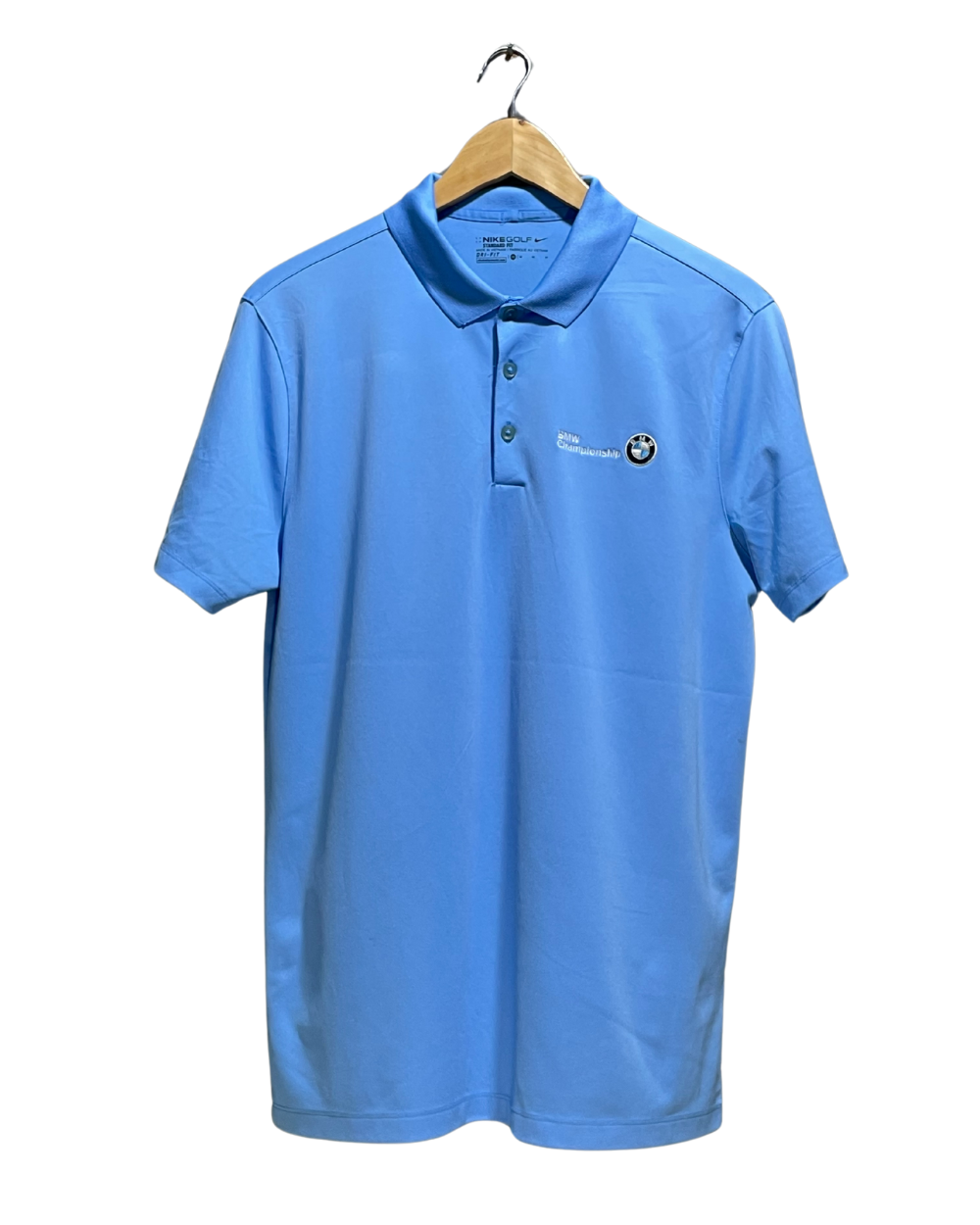 Nike Sky Blue Sport Polo T Shirt For Men Medium | Preloved Labels