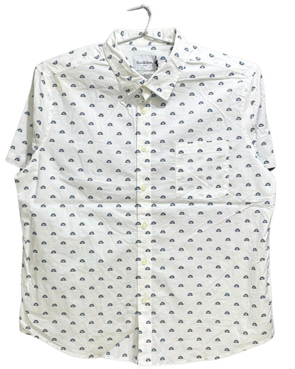 Goodfellow White Cotton Shirt For Men XL