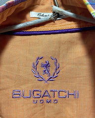 Bugatchi Purple Cotton Shirt For Men Medium | Preloved Labels