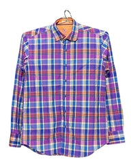 Bugatchi Purple Cotton Shirt For Men Medium | Preloved Labels