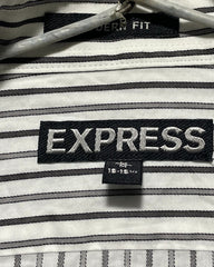 Express White Cotton Shirt For Men Medium | Preloved Labels