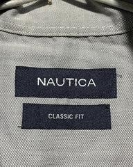 Nautica Gray Cotton Shirt For Men X Large | Preloved Labels