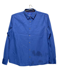 APT.9 Blue Cotton Shirt For Men X Large | Preloved Labels