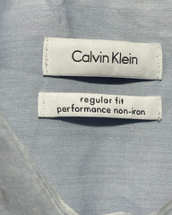 Calvin klein Blue Cotton Shirt For Men Large | Preloved Labels