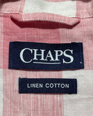 Chaps Pink Cotton Shirt For Men Large | Preloved Labels