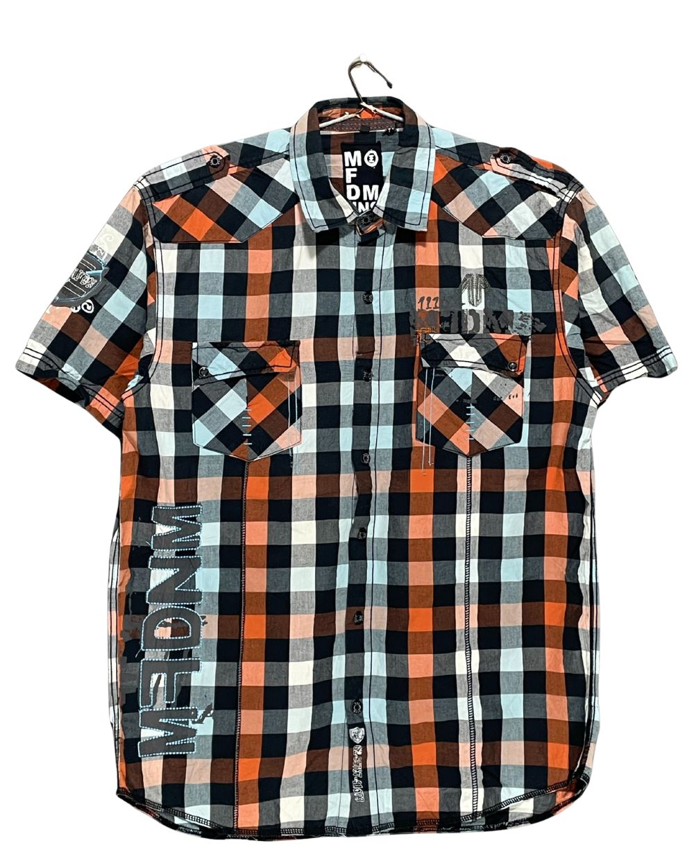 MF DM JNS Multi Cotton Shirt For Men Large | Preloved Labels