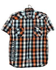 MF DM JNS Multi Cotton Shirt For Men Large | Preloved Labels