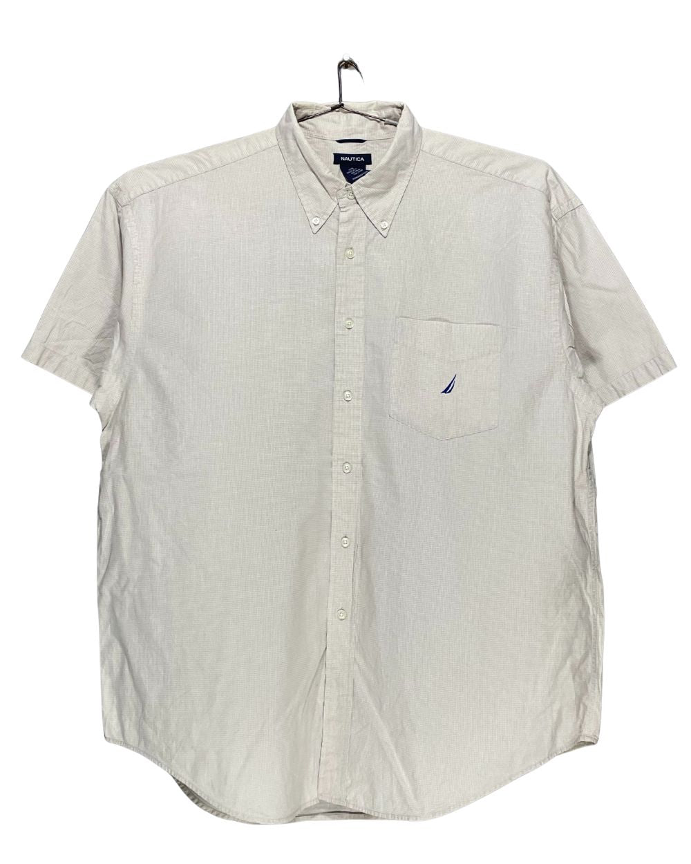 Nautica Cream Cotton Shirt For Men XX Large | Preloved Labels