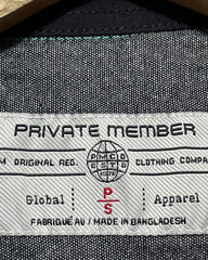 Private Member Green Cotton Shirt For Men Small | Preloved Labels