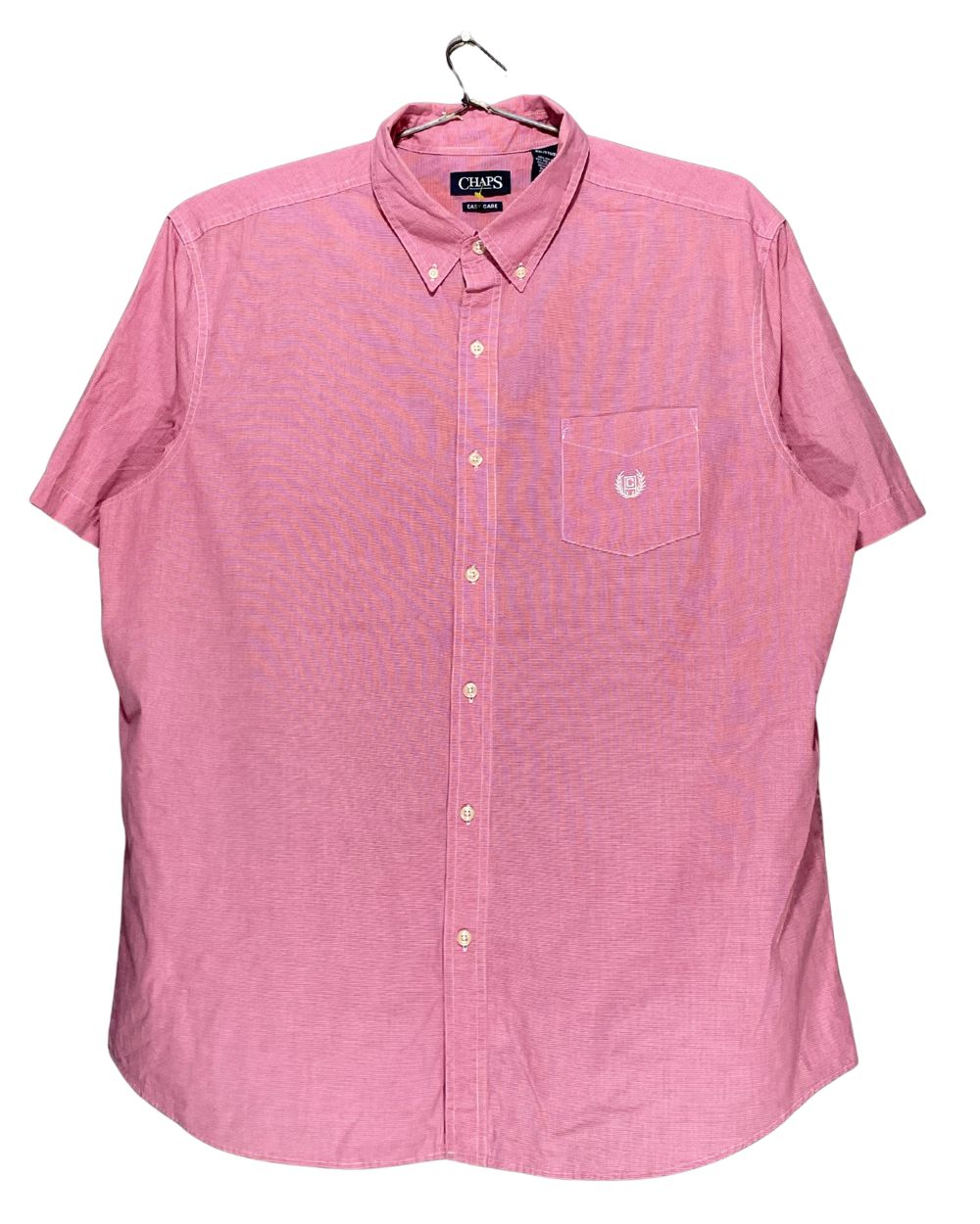 Chaps Pink Cotton Shirt For Men XX Large | Preloved Labels