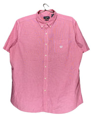 Chaps Pink Cotton Shirt For Men XX Large | Preloved Labels