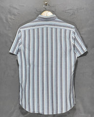Express Gray Cotton Shirt For Men Small | Preloved Labels