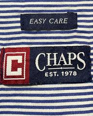 Chaps Blue Cotton Shirt For Men XX Large | Preloved Labels