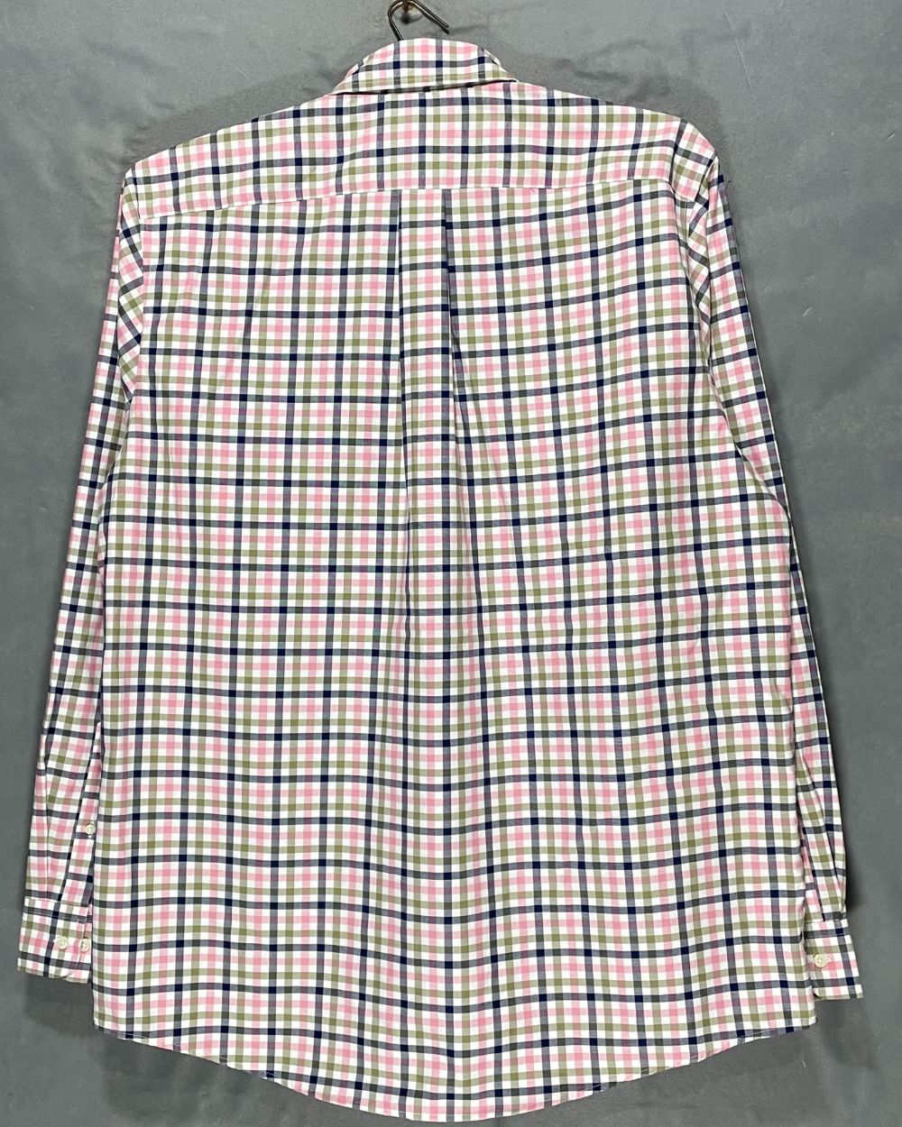 Lands End Pink Cotton Shirt For Men X Large | Preloved Labels