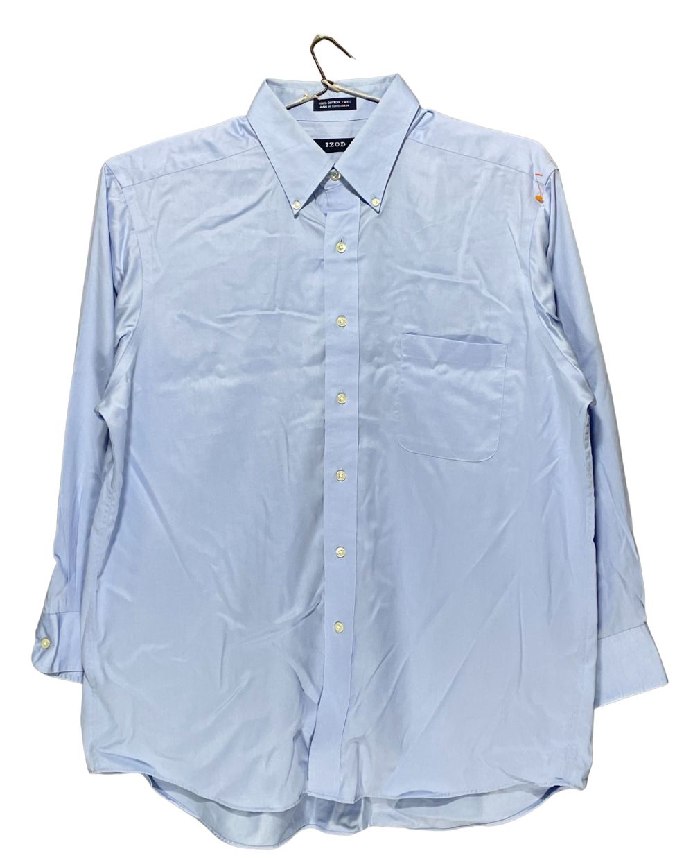Izod Blue Cotton Shirt For Men X Large | Preloved Labels