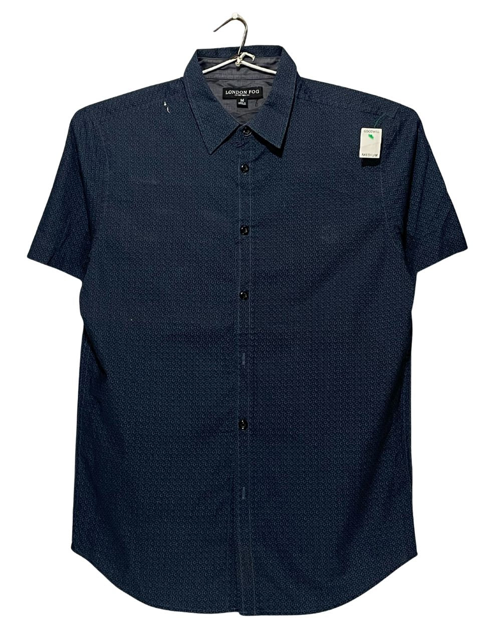 London Gog Green Cotton Shirt For Men Medium | Preloved Labels
