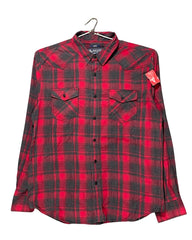 American Rag Red Cotton Shirt For Men Large | Preloved Labels